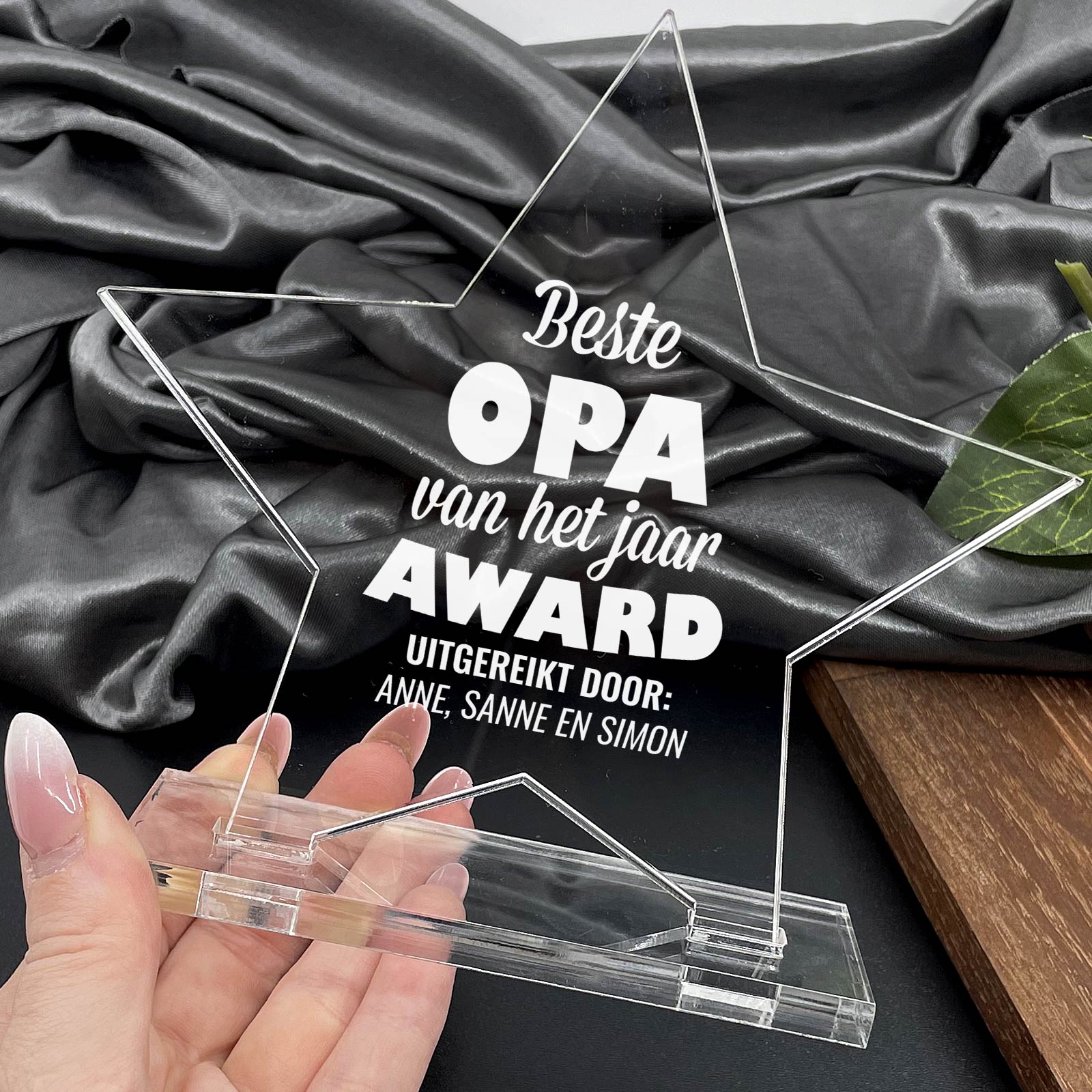 Beste Opa Van Het Jaar Award - Bella Mia