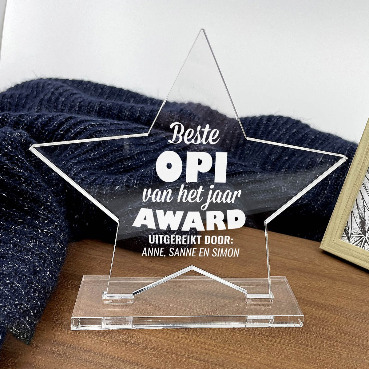Beste Opi Van Het Jaar Award - Bella Mia