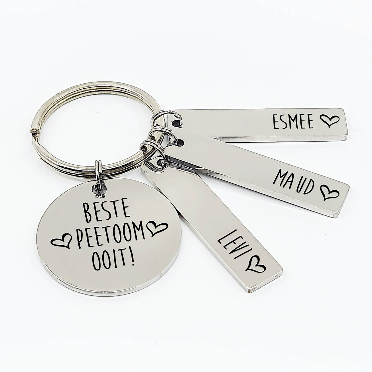 Beste Peetoom Ooit Sleutelhanger - Bella Mia