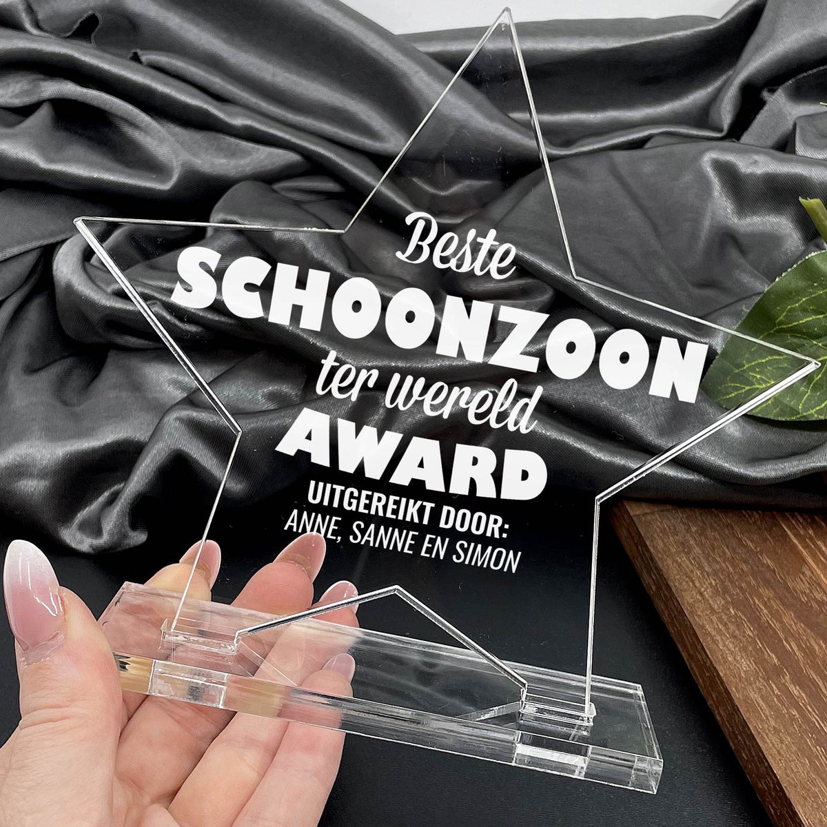 Beste Schoonzoon Ter Wereld Award - Bella Mia