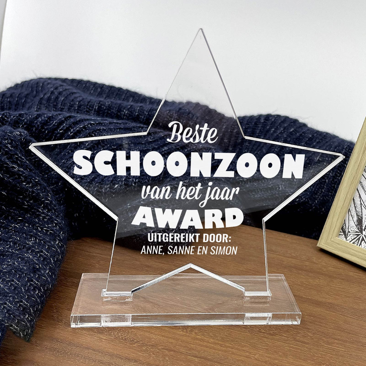 Beste Schoonzoon Van Het Jaar Award - Bella Mia