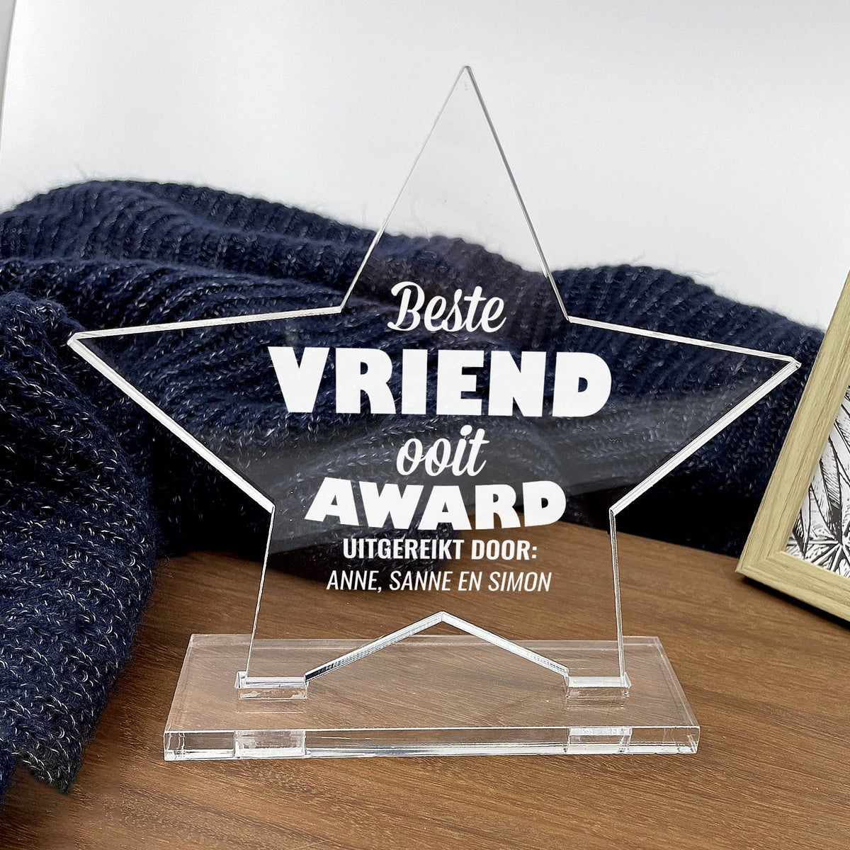 Beste vriend Ooit Award - Bella Mia