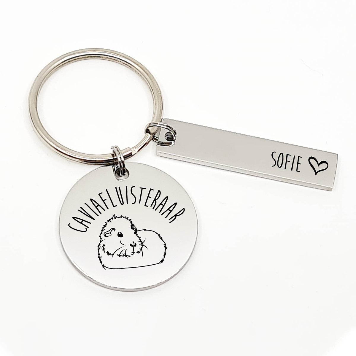 Caviafluisteraar Sleutelhanger - Bella Mia