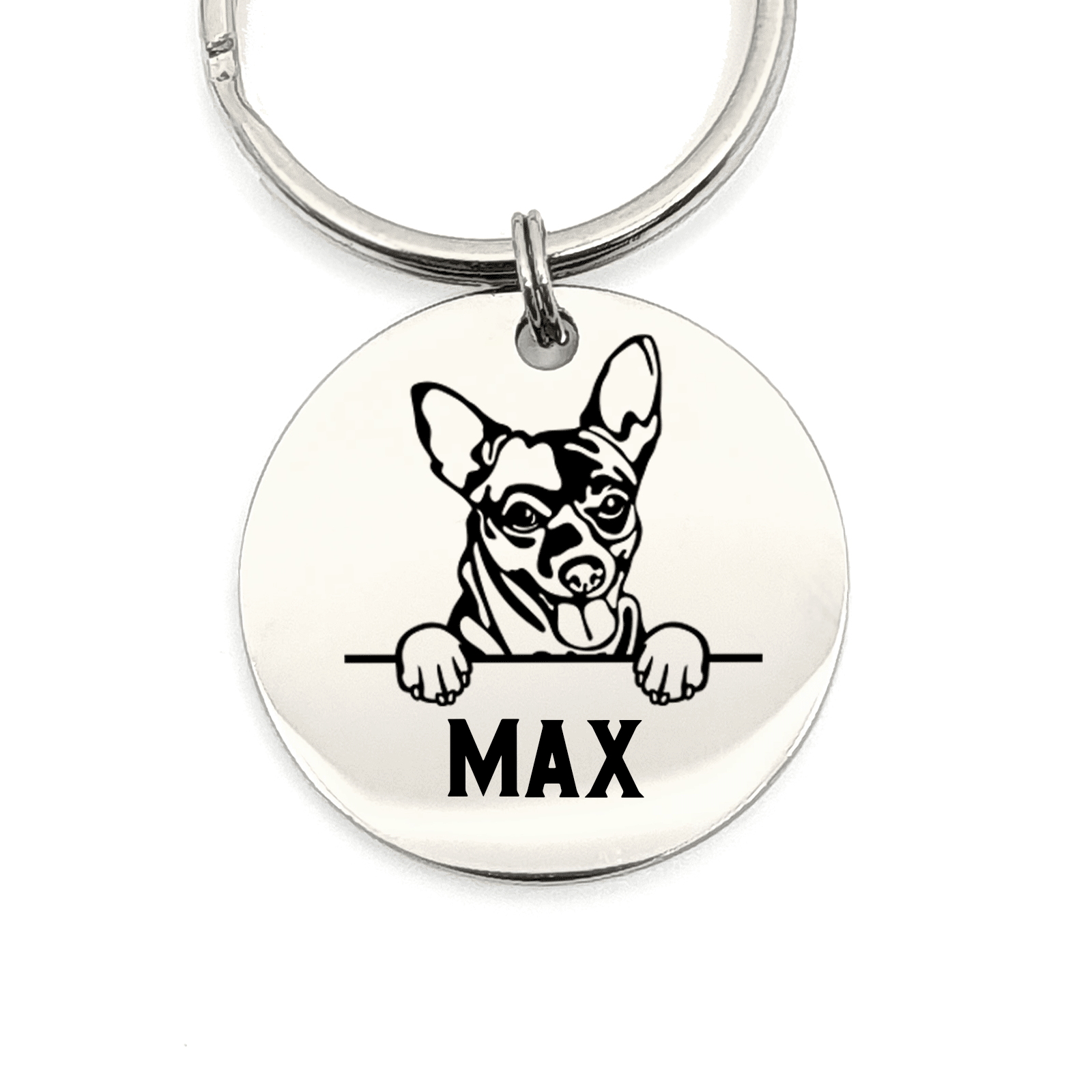 Chihuaha + Naam Sleutelhanger - Bella Mia