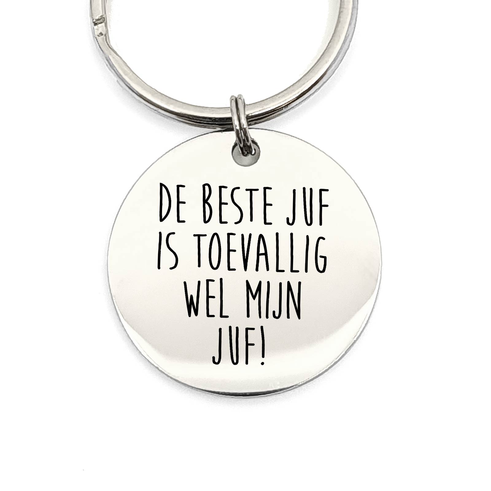 De Beste Juf Is Mijn Juf Sleutelhanger - Bella Mia