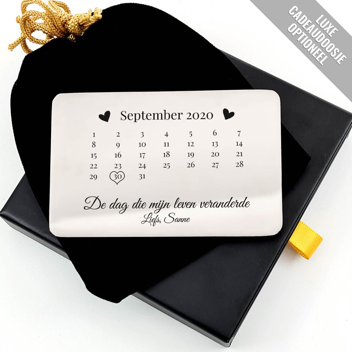 De Dag Dat Mijn Leven Veranderde Stalen Kaartje - Bella Mia