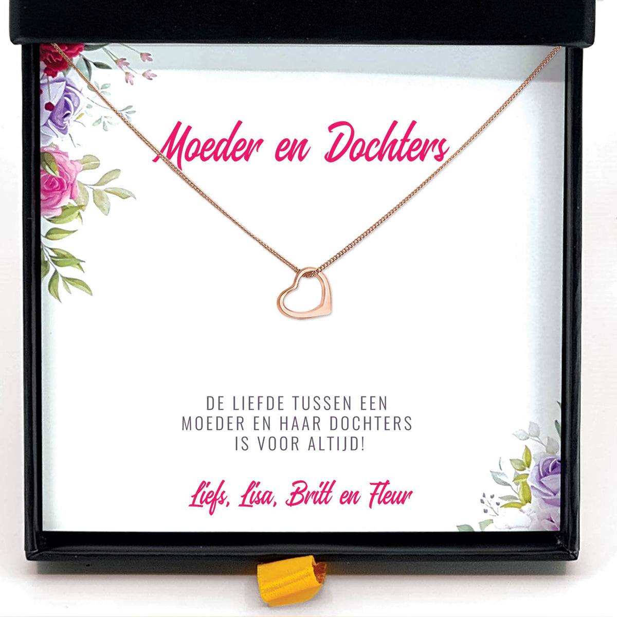 De Liefde Tussen Een Moeder En Dochters Ketting - Bella Mia