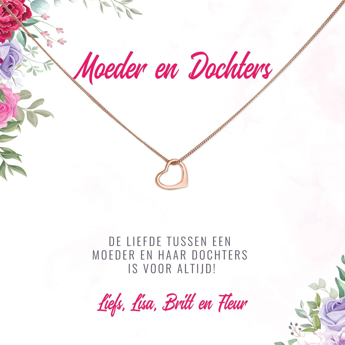 De Liefde Tussen Een Moeder En Dochters Ketting - Bella Mia