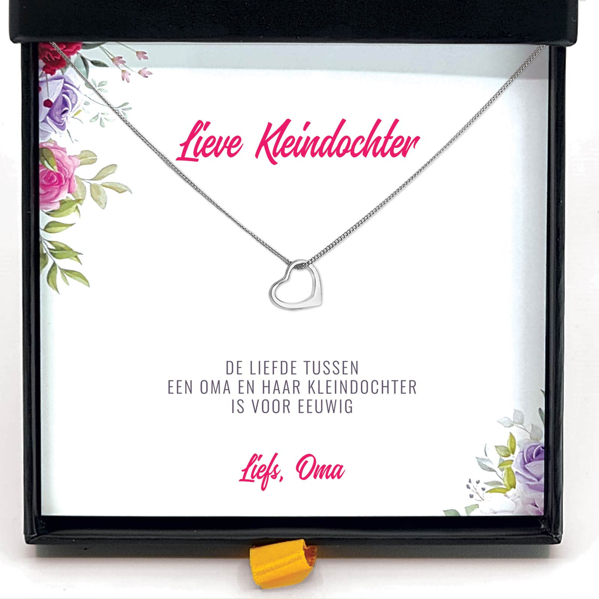 De Liefde Tussen Een Oma En Haar Kleindochter Ketting - Bella Mia