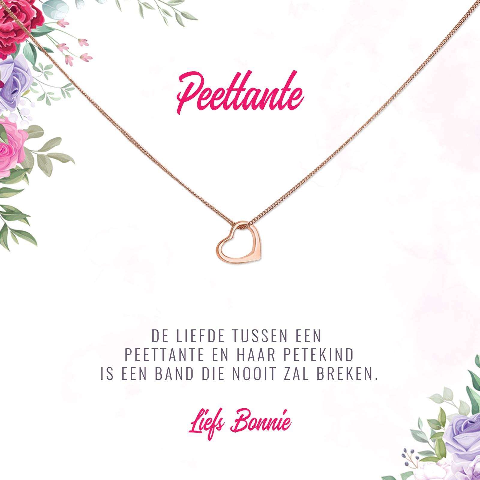 De Liefde Tussen Een Peettante en Petekind Ketting - Bella Mia