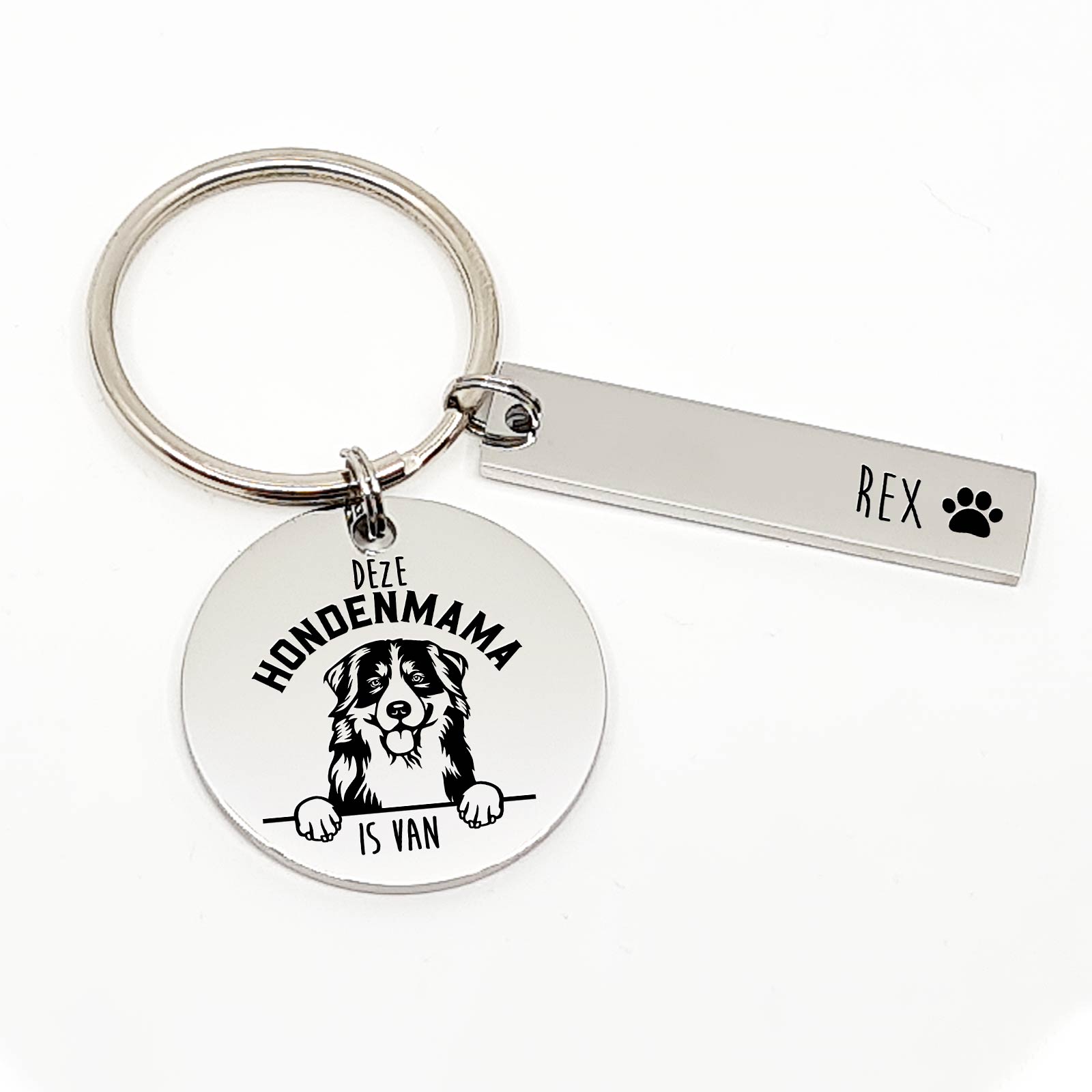 Deze Berner Senner Honden Mama Is Van Sleutelhanger - Bella Mia