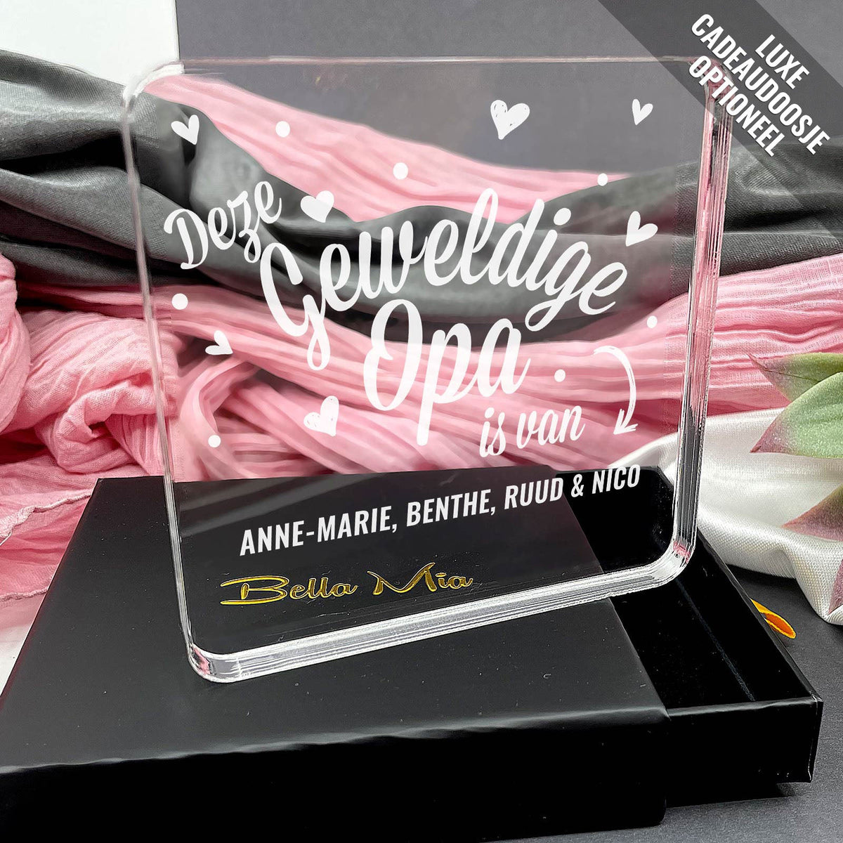 Deze Geweldie Opa Is Van Plexi Glas Cadeau - Bella Mia