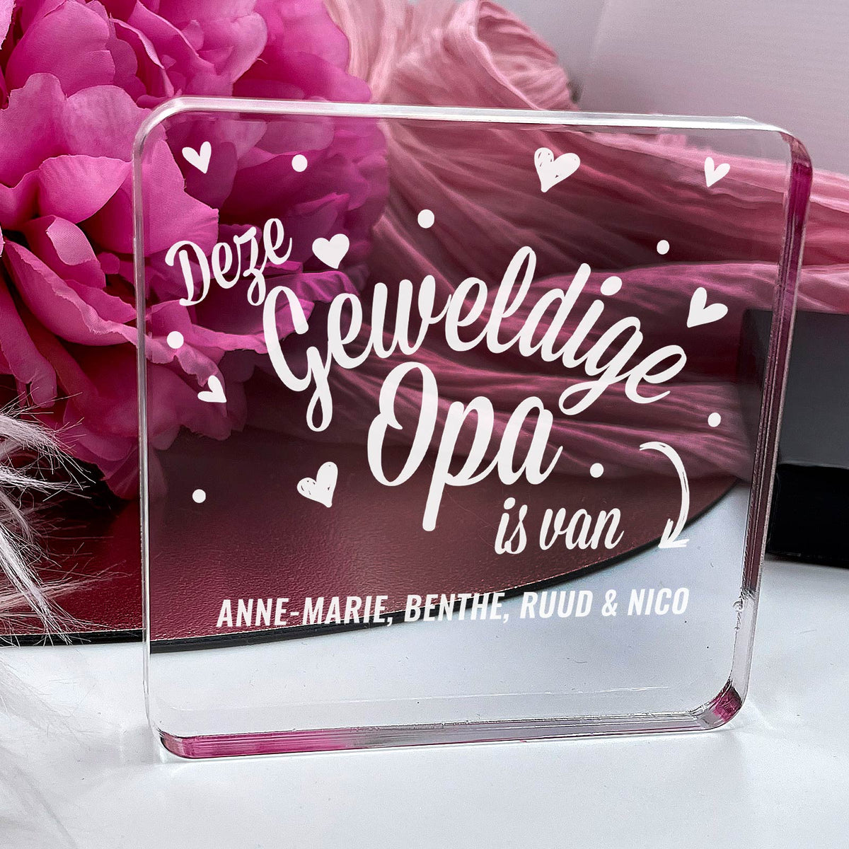 Deze Geweldie Opa Is Van Plexi Glas Cadeau - Bella Mia