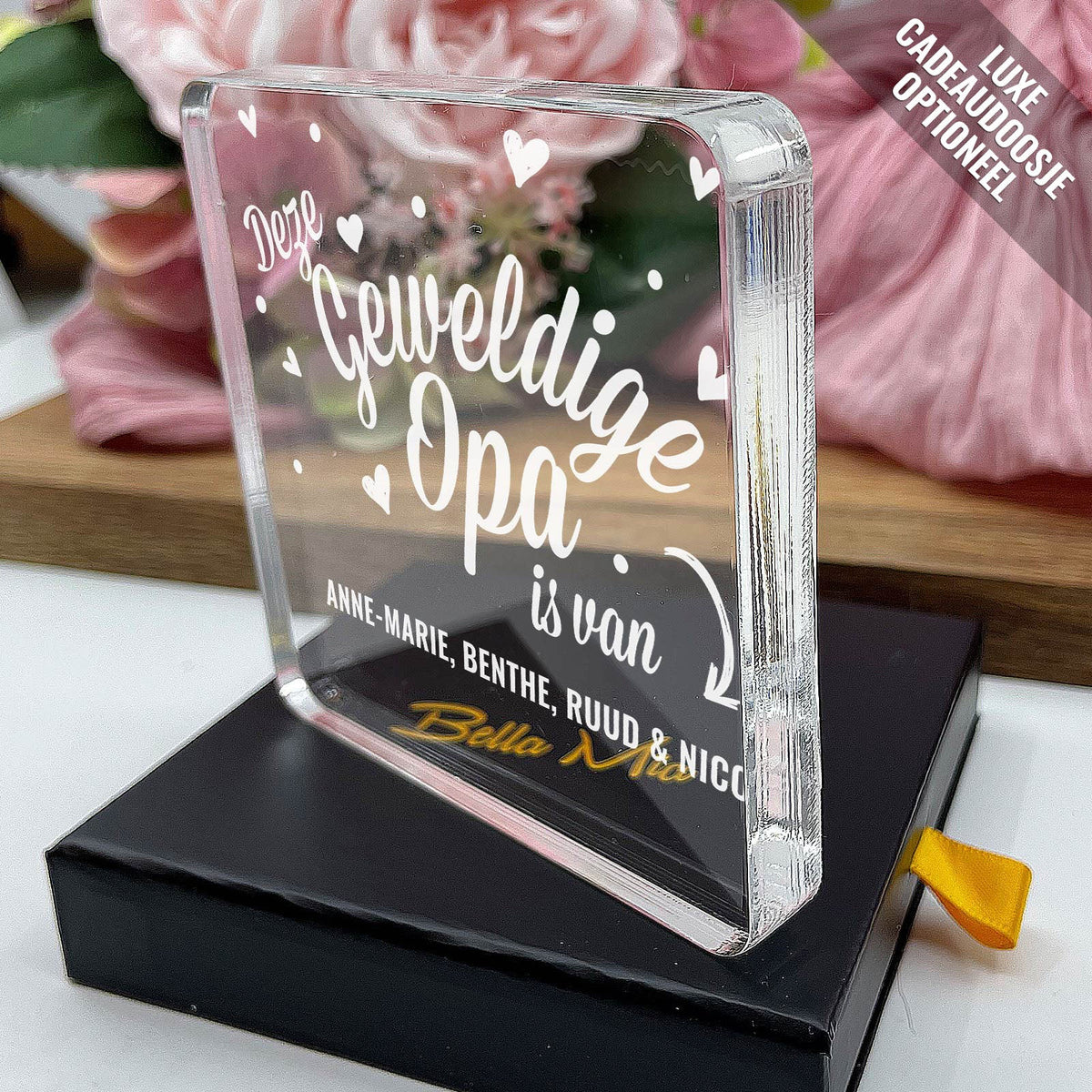Deze Geweldie Opa Is Van Plexi Glas Cadeau - Bella Mia