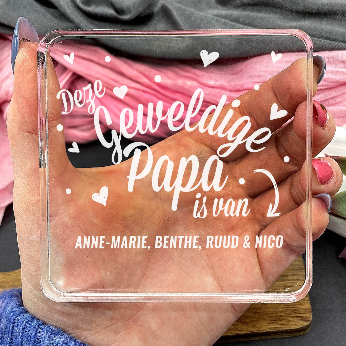 Deze Geweldie Papa Is Van Plexi Glas Cadeau - Bella Mia