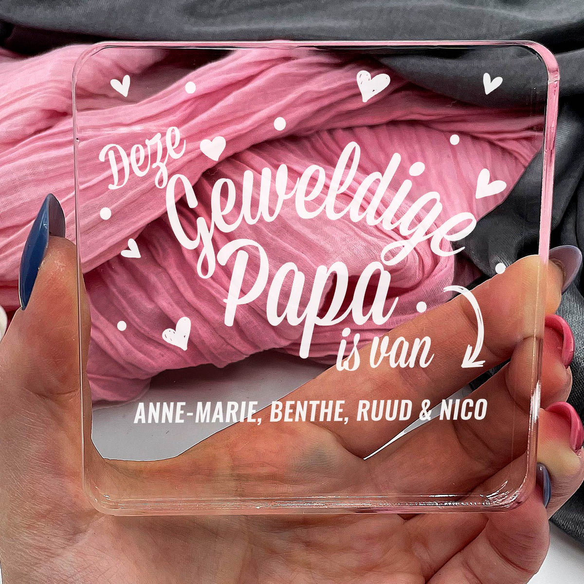 Deze Geweldie Papa Is Van Plexi Glas Cadeau - Bella Mia