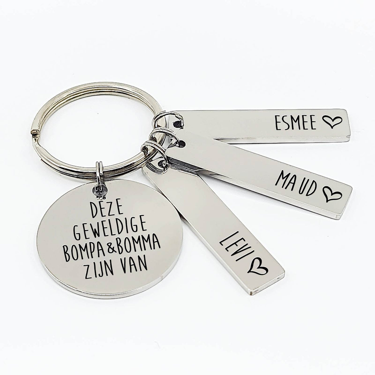 Deze Geweldige Bompa &amp; Bomma Zijn Van Sleutelhanger - Bella Mia