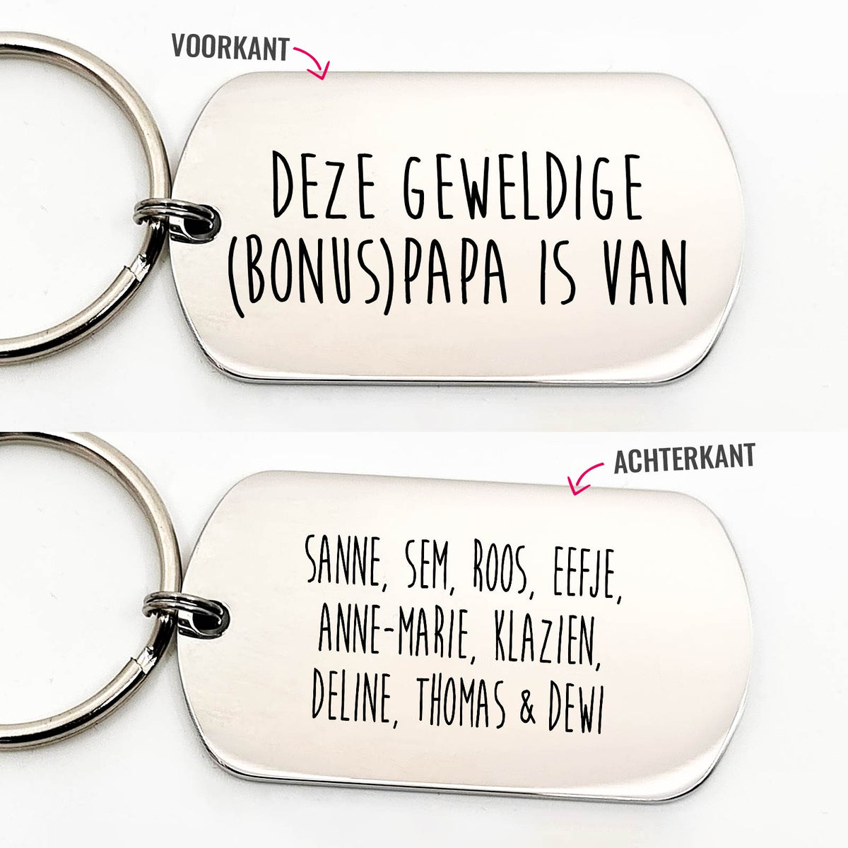 Deze Geweldige (Bonus)Papa Is Van - Dogtag - Bella Mia