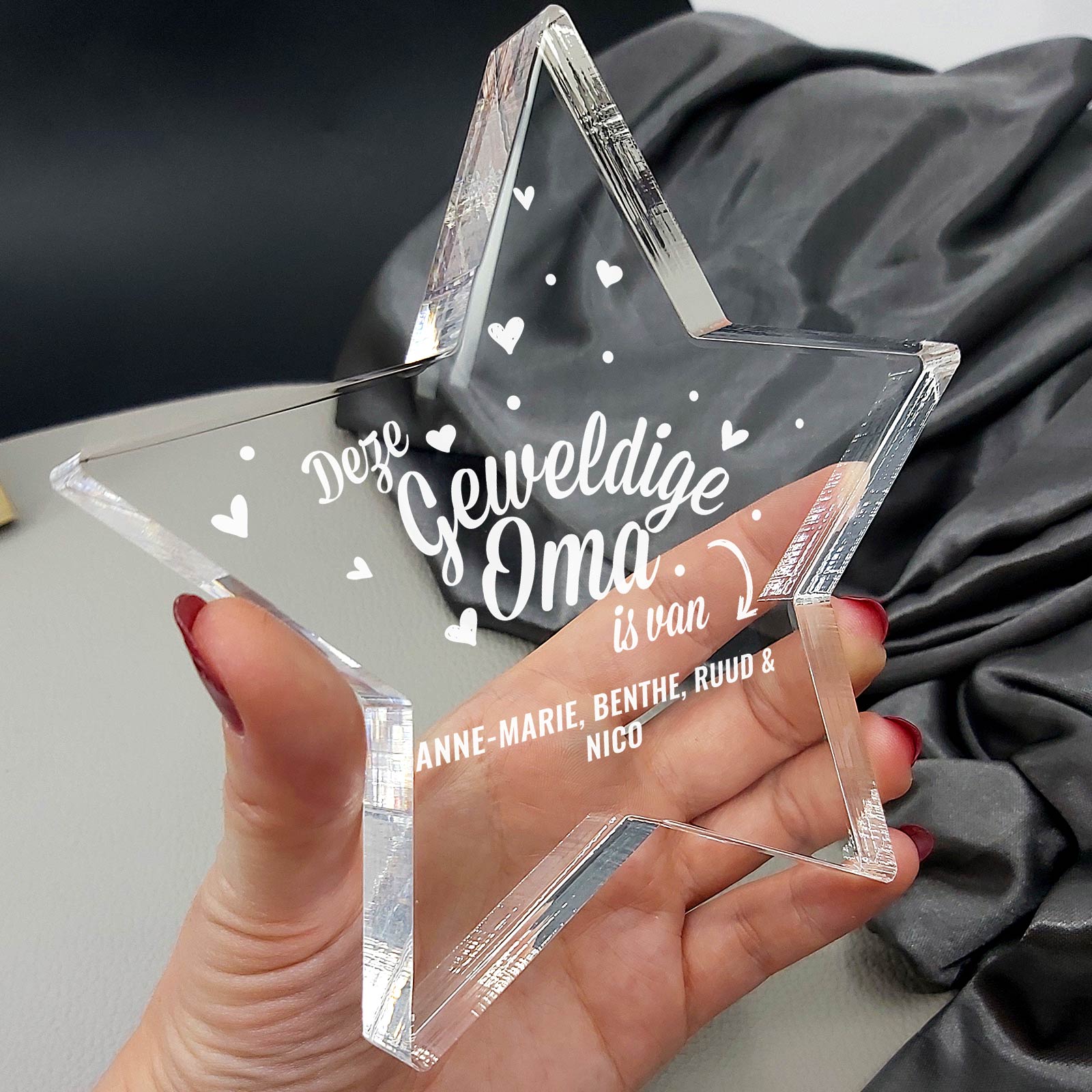 Deze Geweldige Oma Is Van Plexiglas Ster - Bella Mia