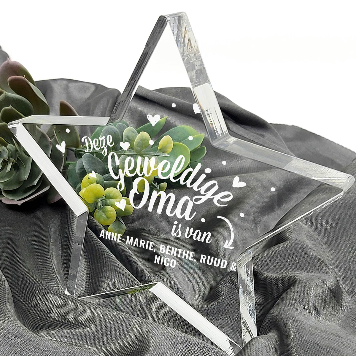 Deze Geweldige Oma Is Van Plexiglas Ster - Bella Mia