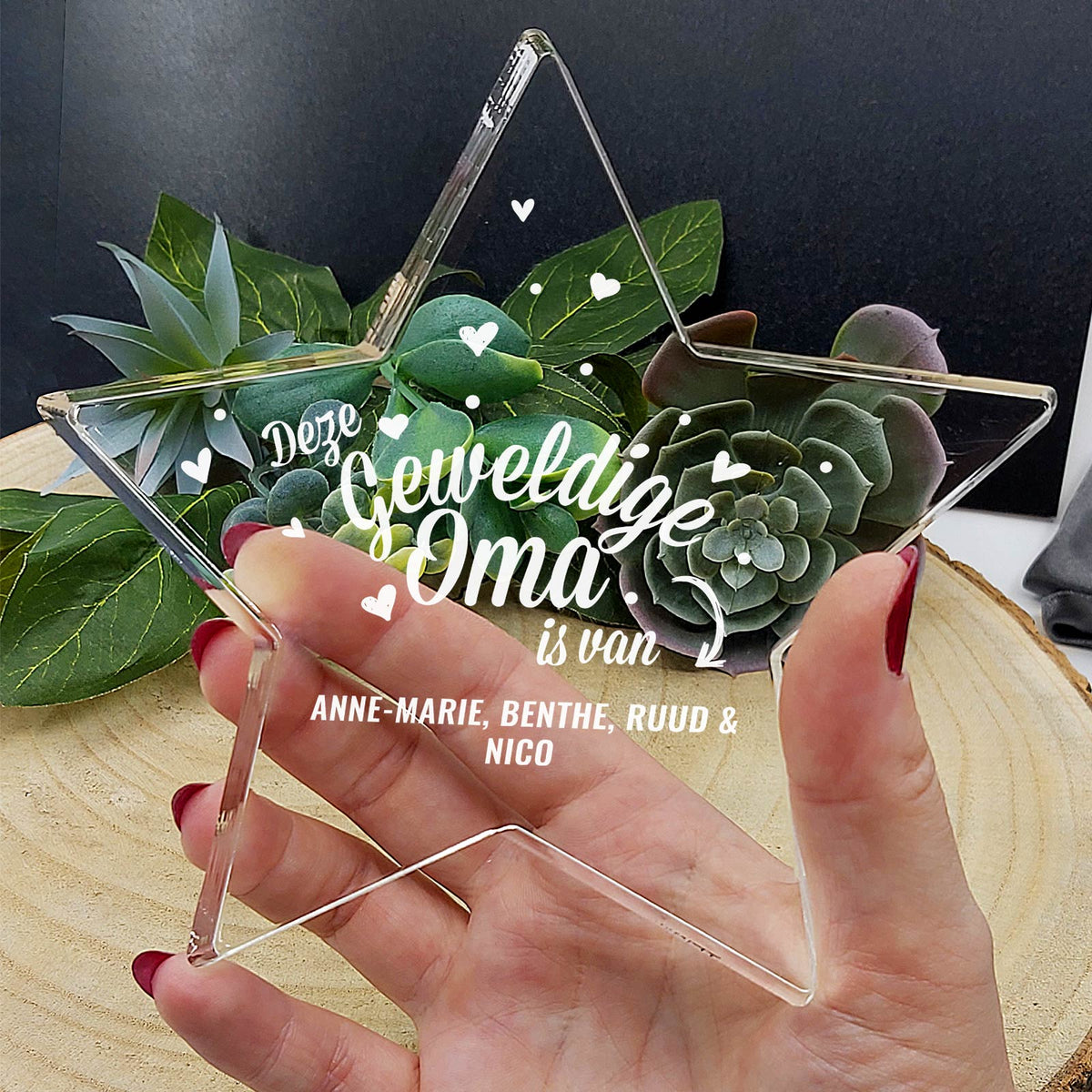 Deze Geweldige Oma Is Van Plexiglas Ster - Bella Mia