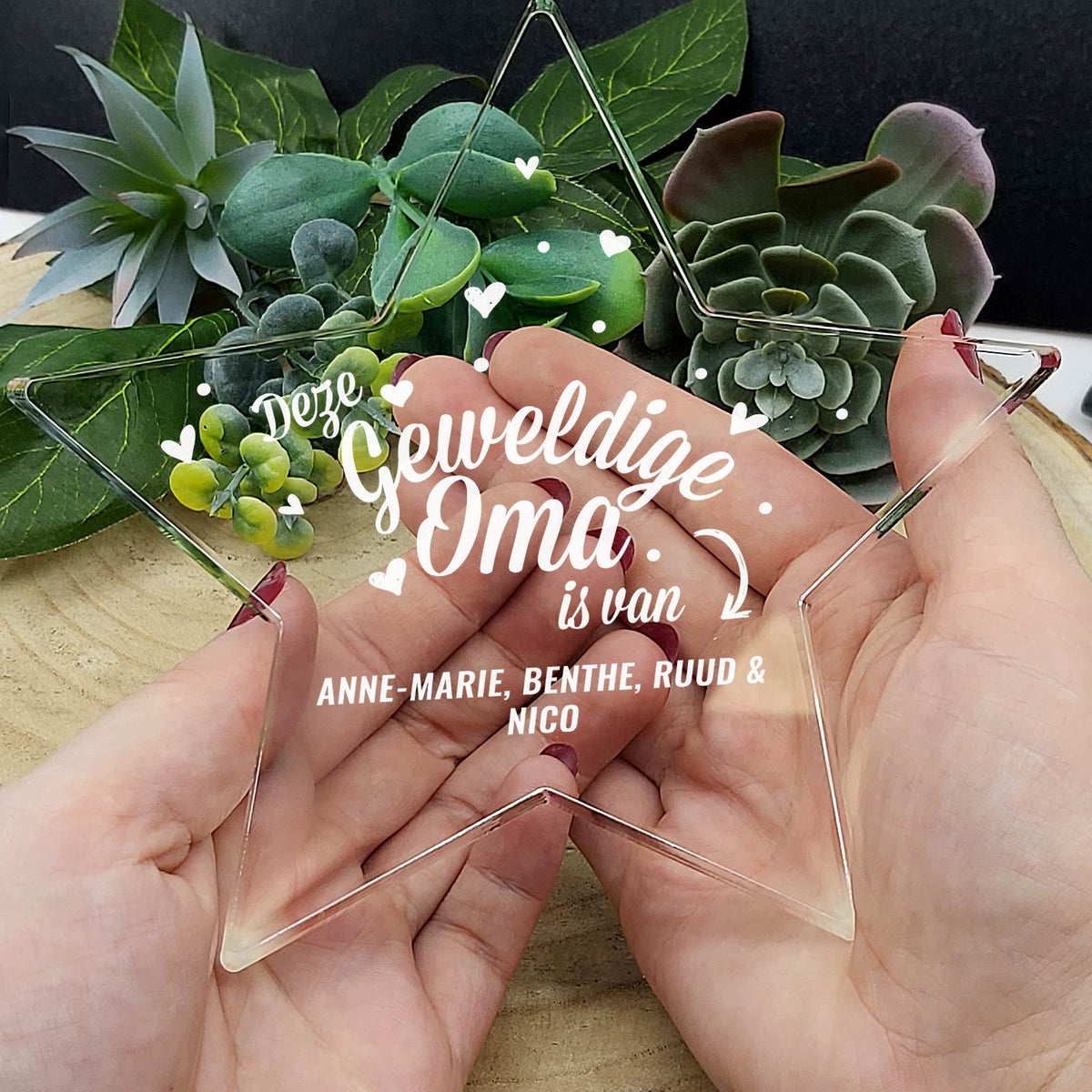 Deze Geweldige Oma Is Van Plexiglas Ster - Bella Mia