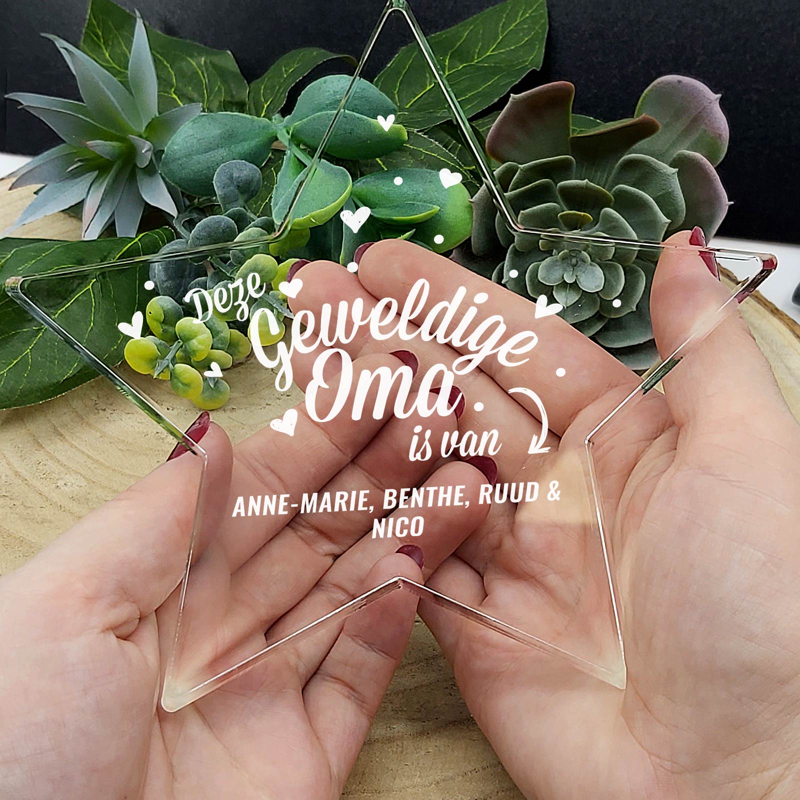 Deze Geweldige Oma Is Van Plexiglas Ster - Bella Mia