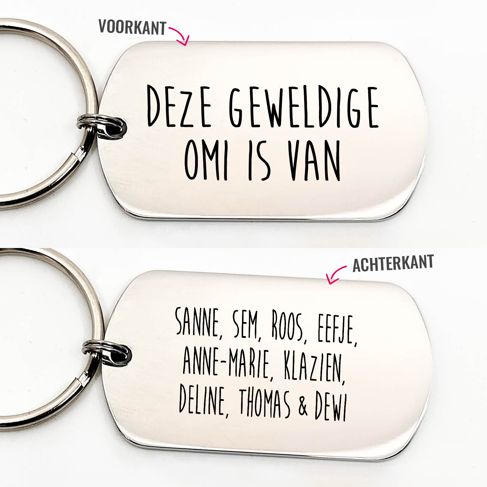 Deze Geweldige Omi Is Van - Dogtag - Bella Mia