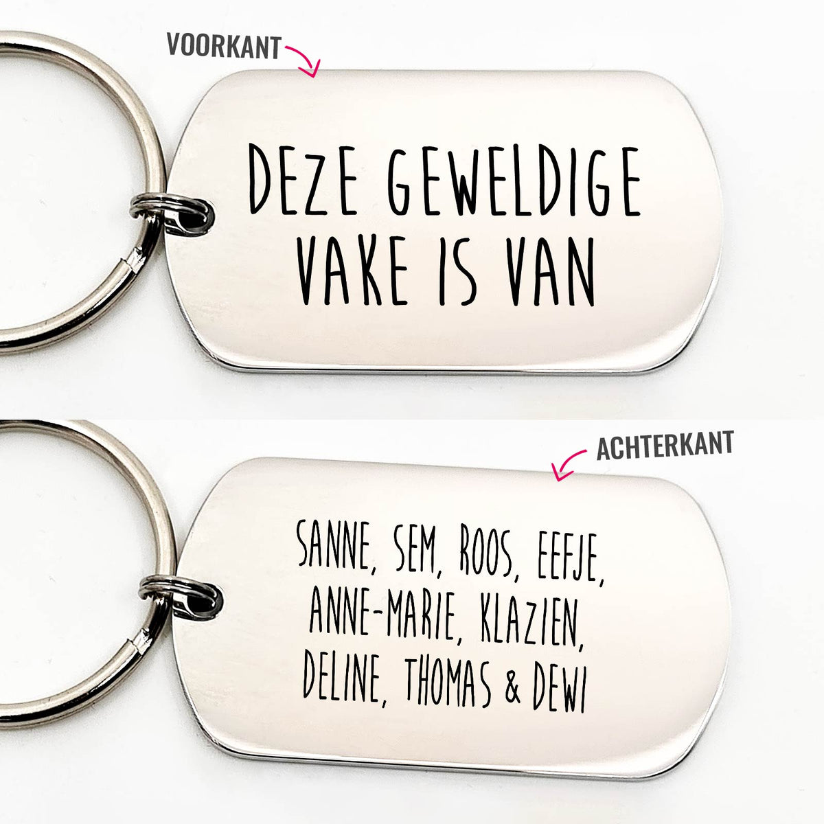 Deze Geweldige Vake Is Van - Dogtag - Bella Mia