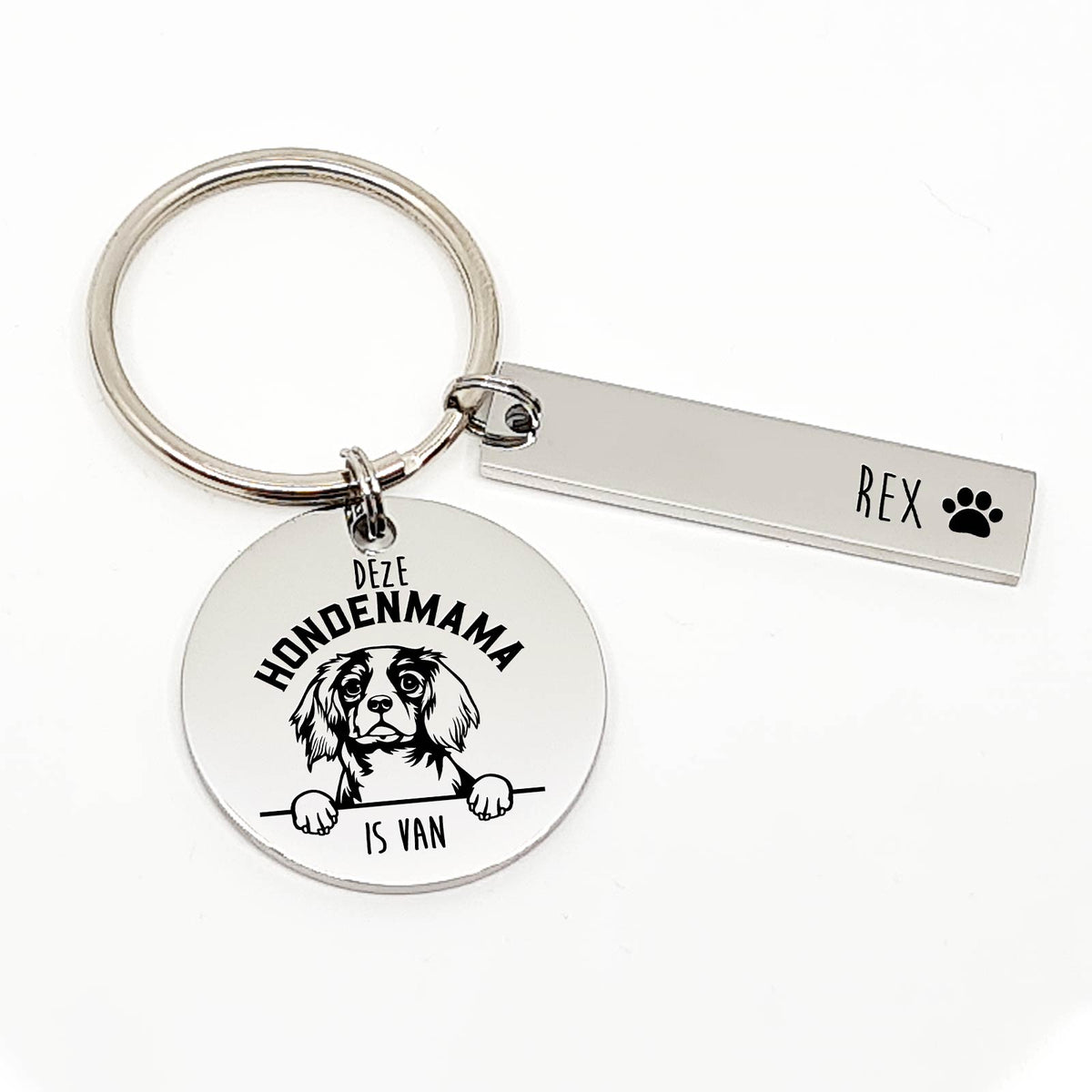 Deze King Charles Spaniel Hondenmama Is Van Sleutelhanger - Bella Mia