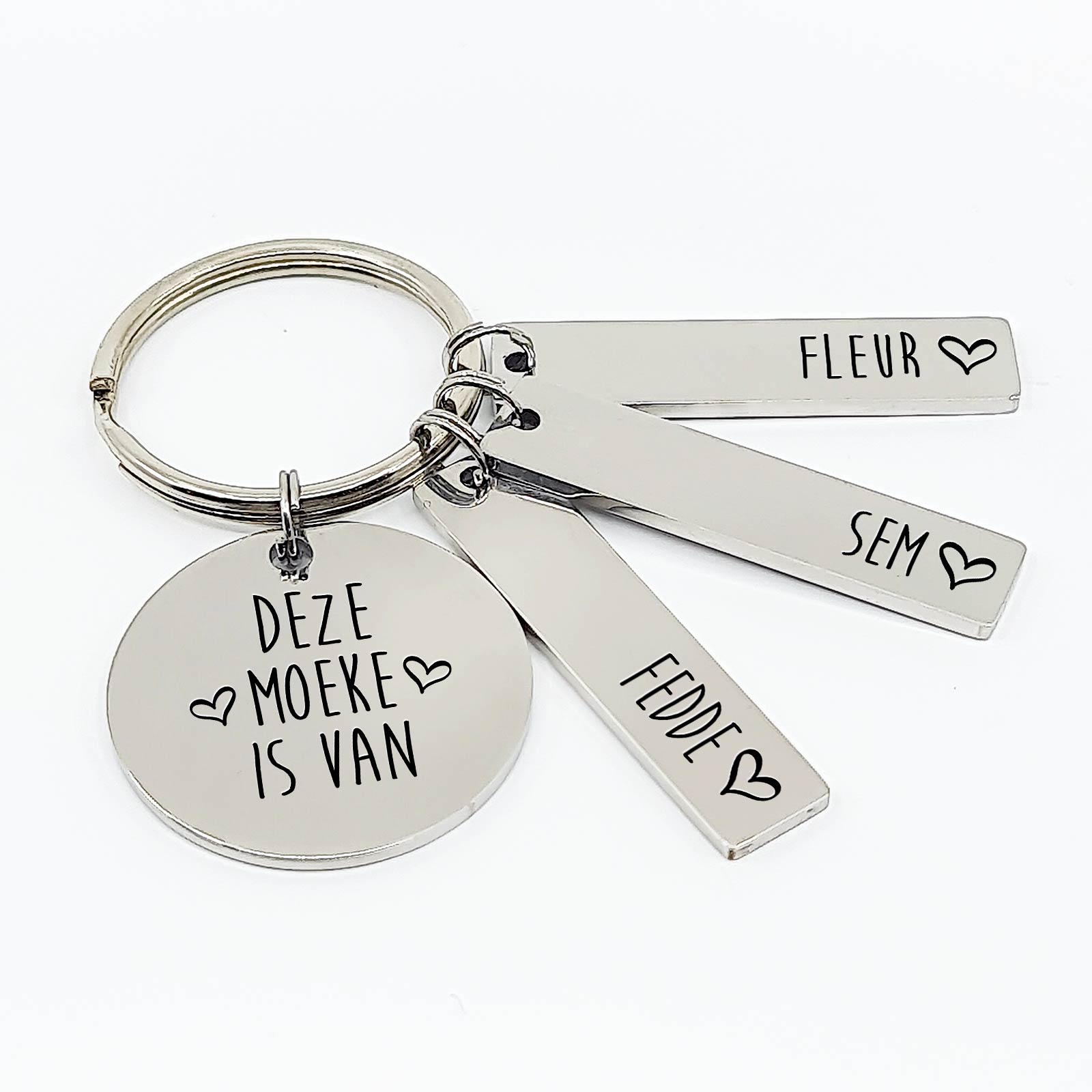 Deze Moeke Is Van Sleutelhanger - Bella Mia