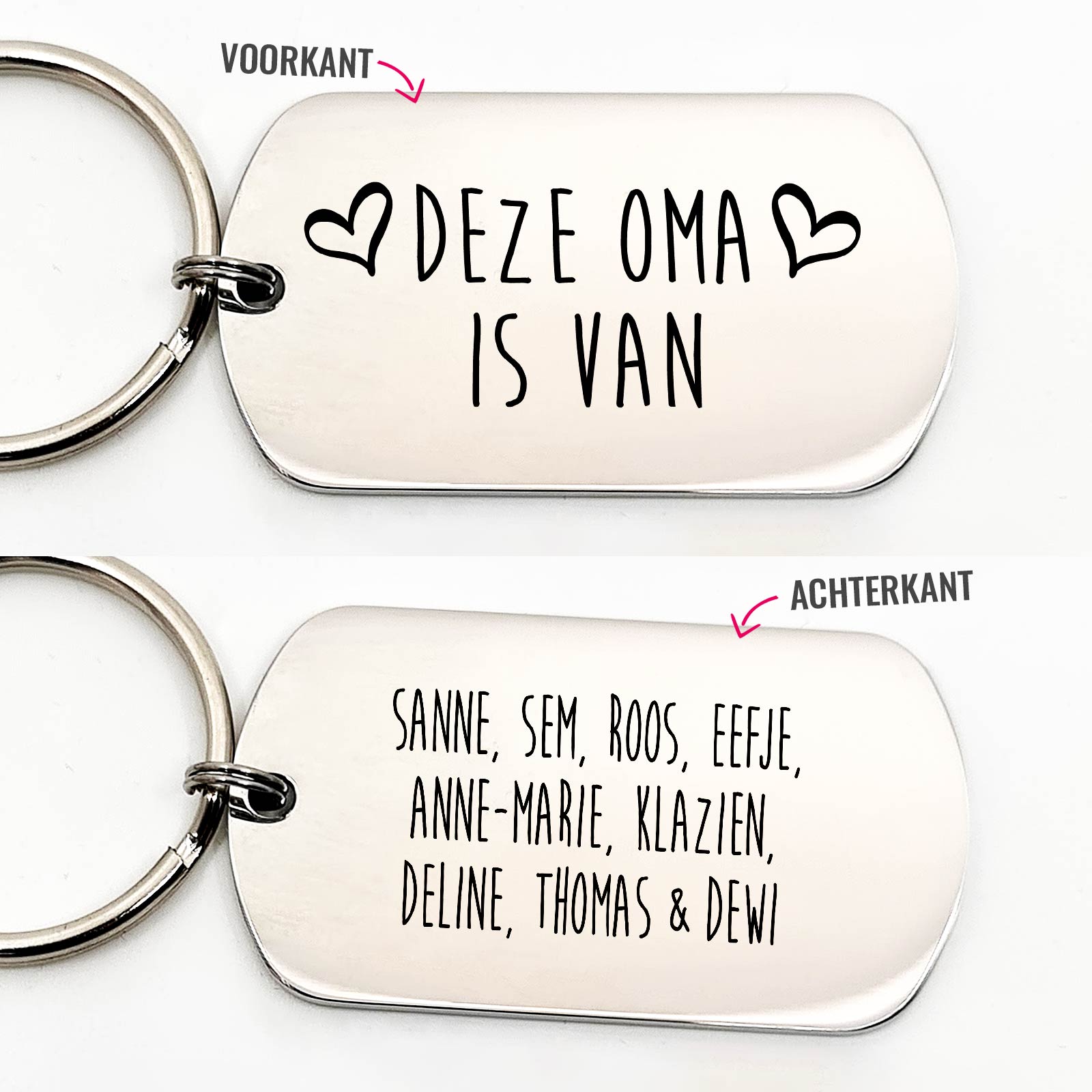 Deze Oma Is Van - Dogtag - Bella Mia