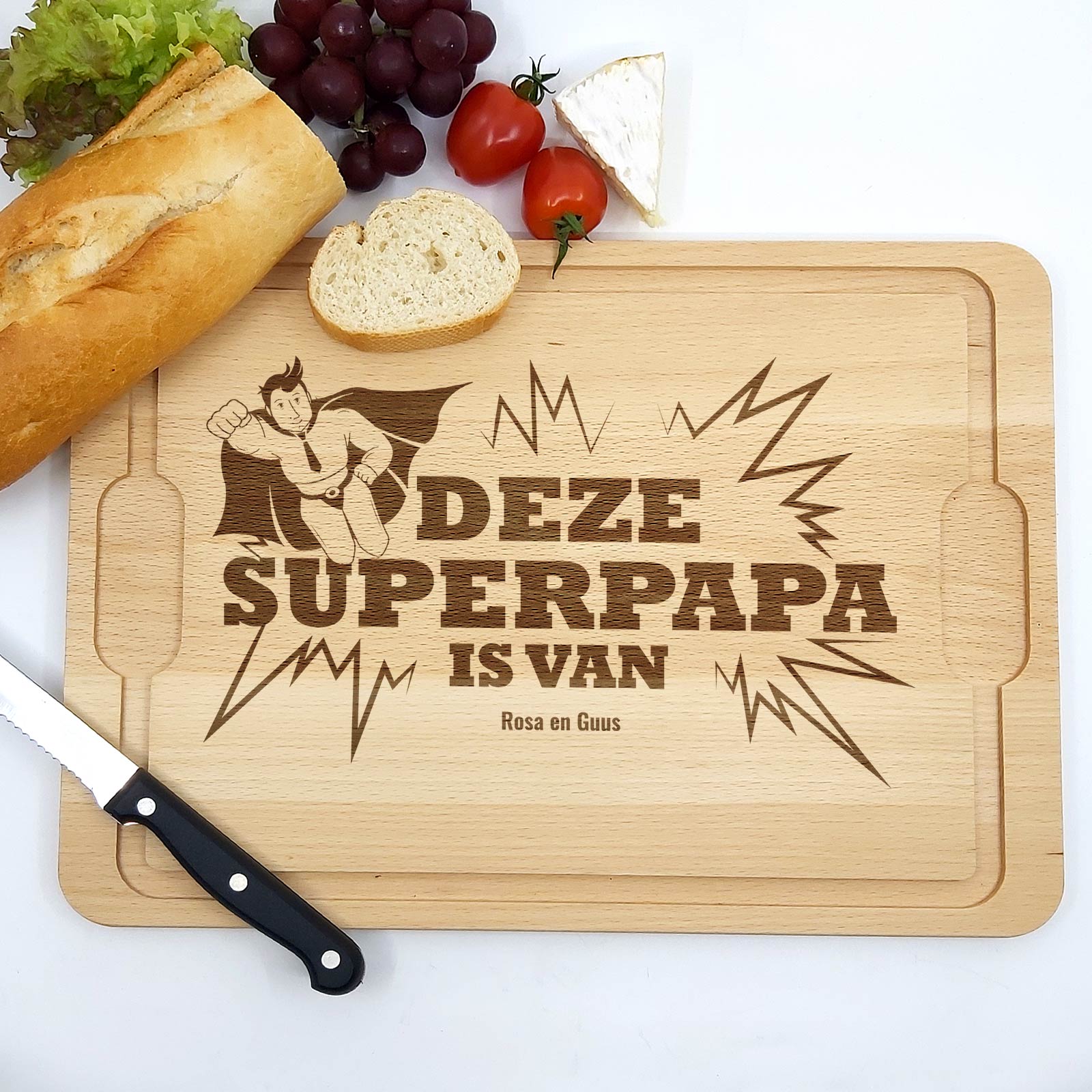 Deze Superpapa is van Snijplank - Bella Mia