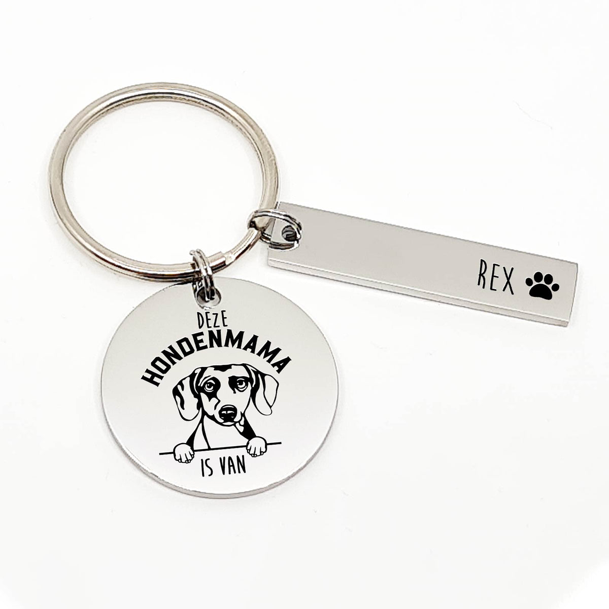 Deze Teckel Hondenmama Is Van Sleutelhanger - Bella Mia