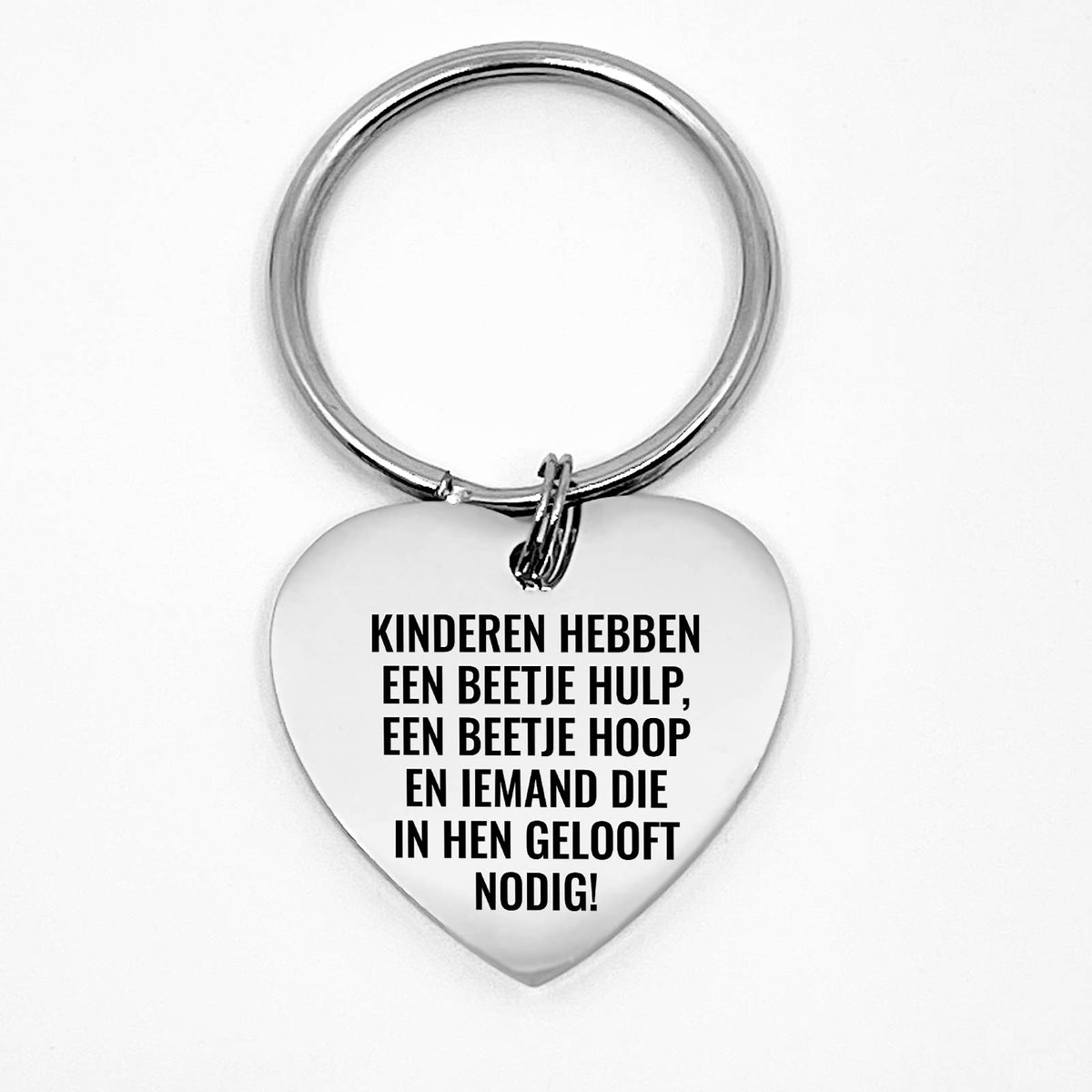 Een Beetje Hulp En Een Beetje Hoop Voor Kinderen Sleutelhanger - Bella Mia