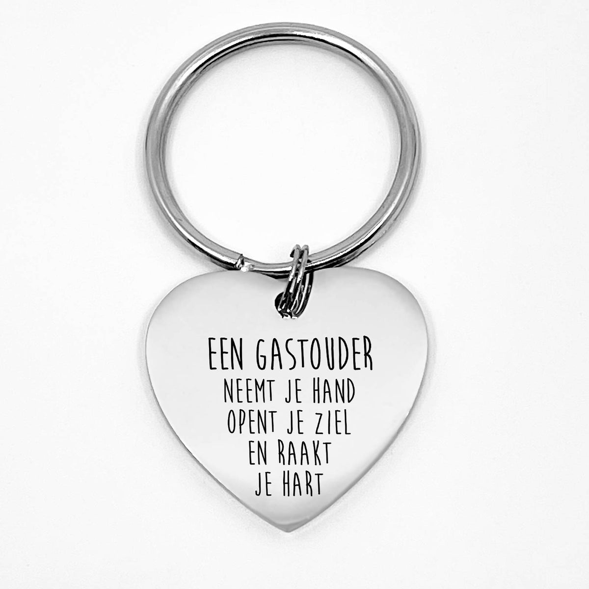 Een Gastouder Neemt Je Hand, Opent Je Ziel Sleutelhanger - Bella Mia