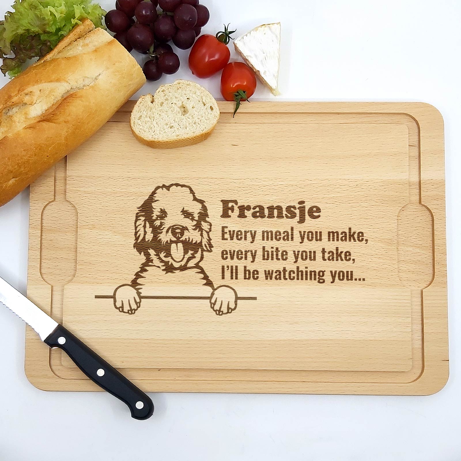 Every Meal You Make - Honden - Snijplank - Bella Mia