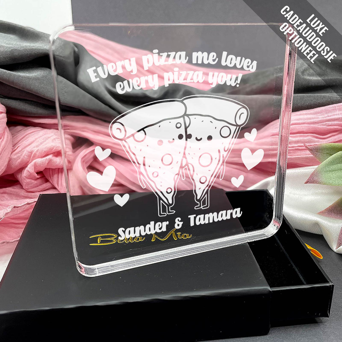 Every pizza me - Plexi Glas Cadeau - Bella Mia