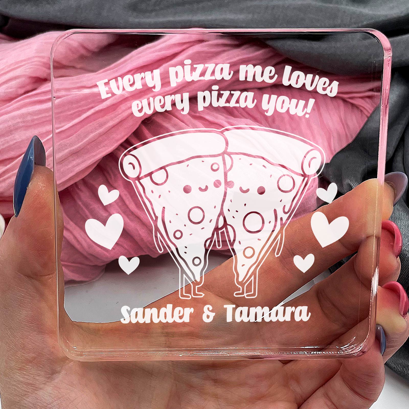 Every pizza me - Plexi Glas Cadeau - Bella Mia