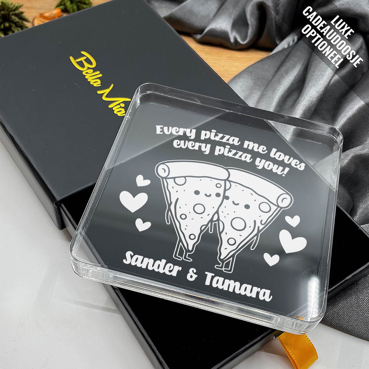 Every pizza me - Plexi Glas Cadeau - Bella Mia