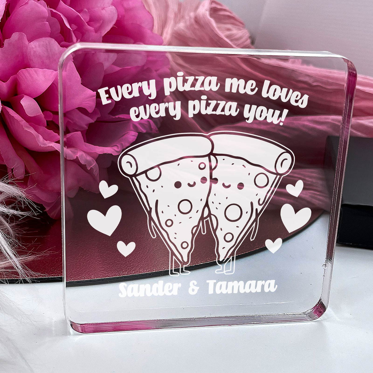 Every pizza me - Plexi Glas Cadeau - Bella Mia