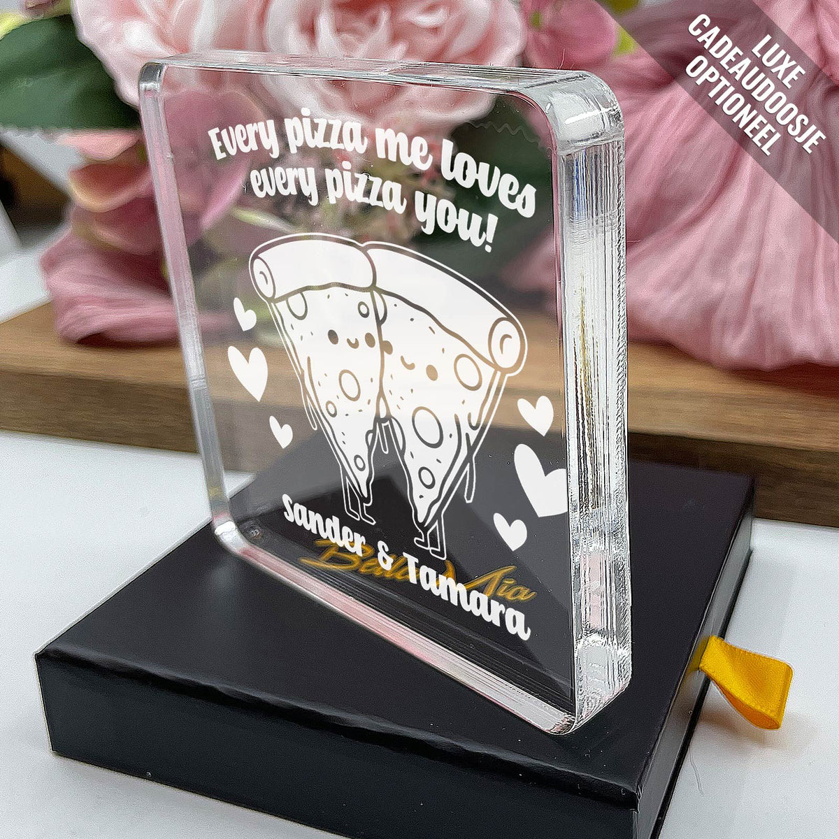 Every pizza me - Plexi Glas Cadeau - Bella Mia