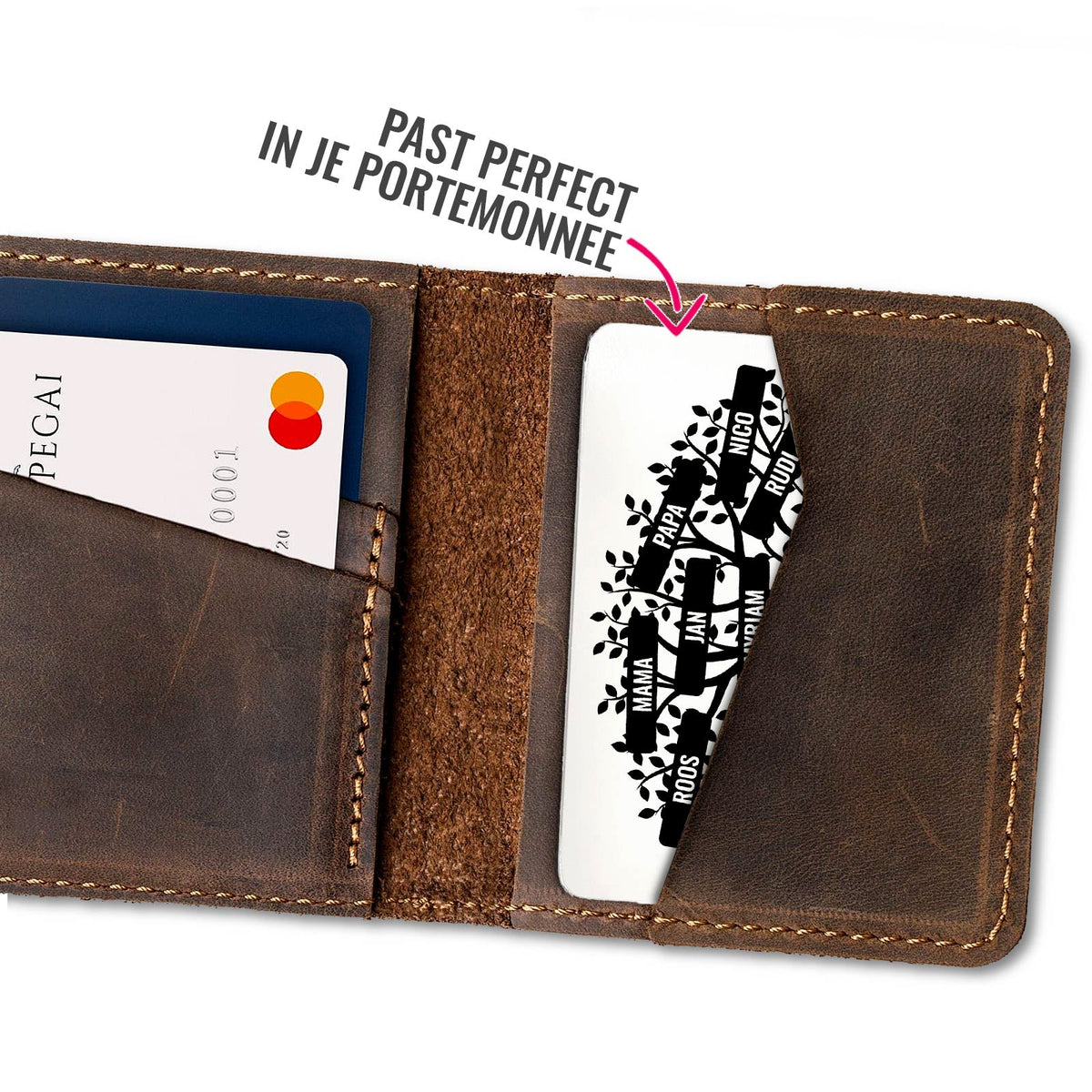 Familie Boom Stalen Kaartje - Bella Mia