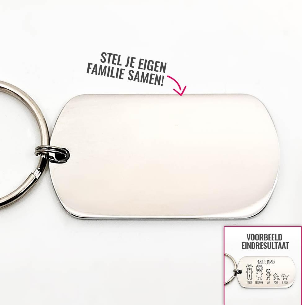 Family Keychain - Bella Mia