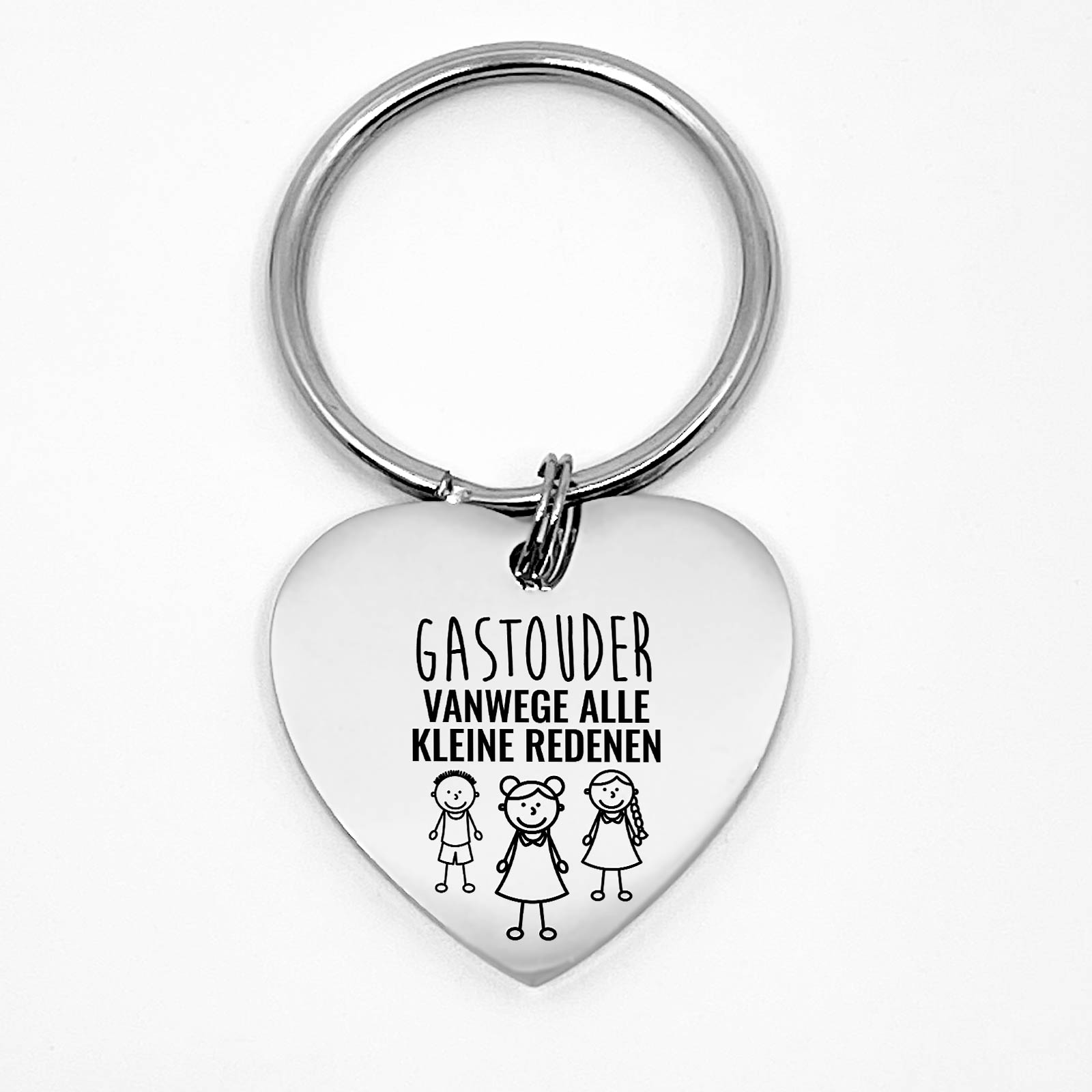 Gastouder Vanwege Alle Kleine Redenen, Vrouw Sleutelhanger - Bella Mia