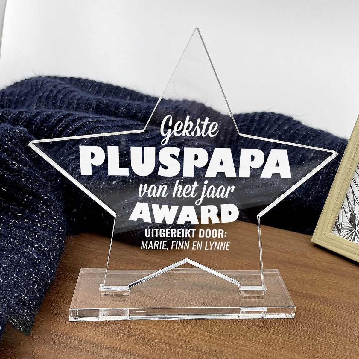 Gekste Pluspapa van het Jaar Award - Bella Mia