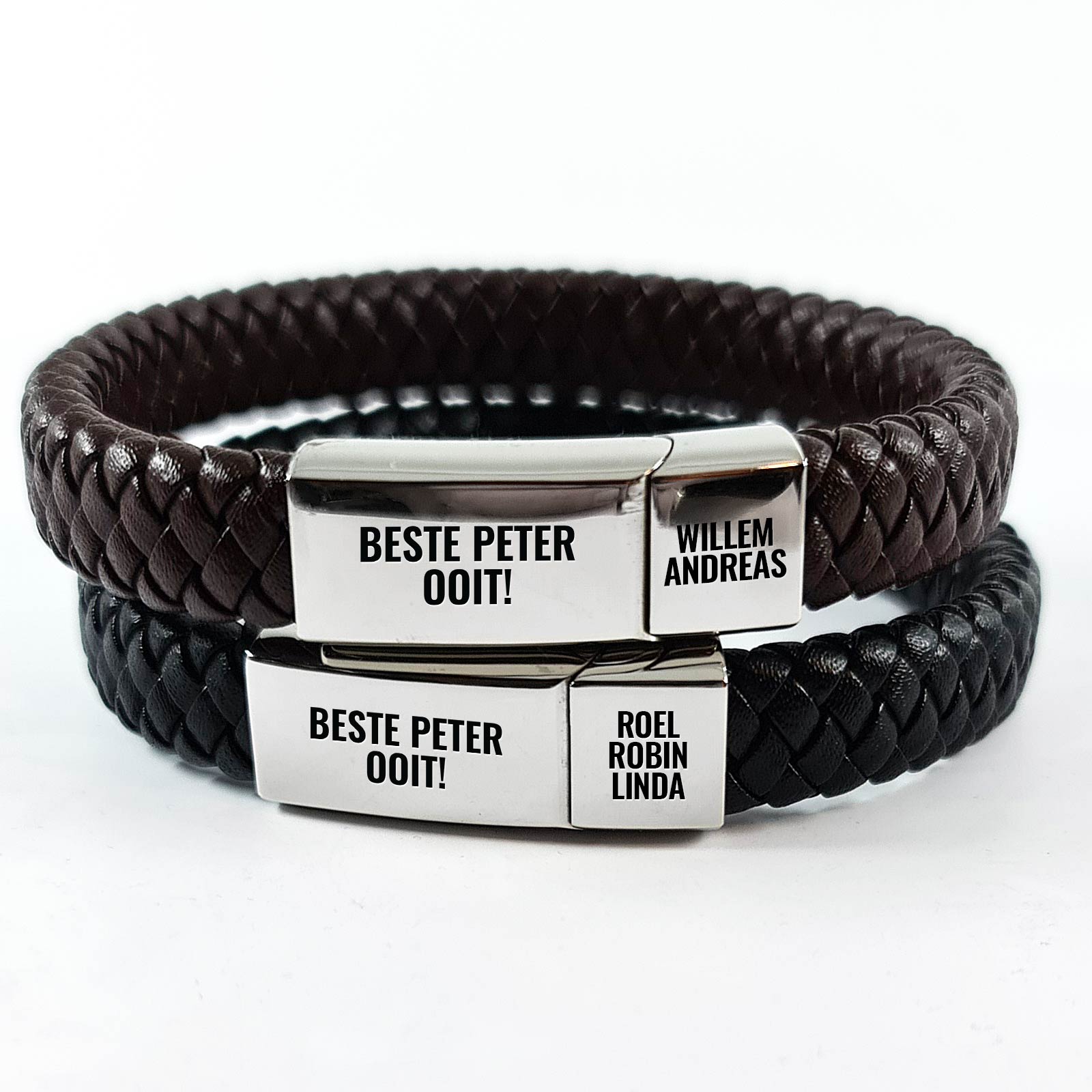 Gepersonaliseerde Armband voor Peter - Bella Mia