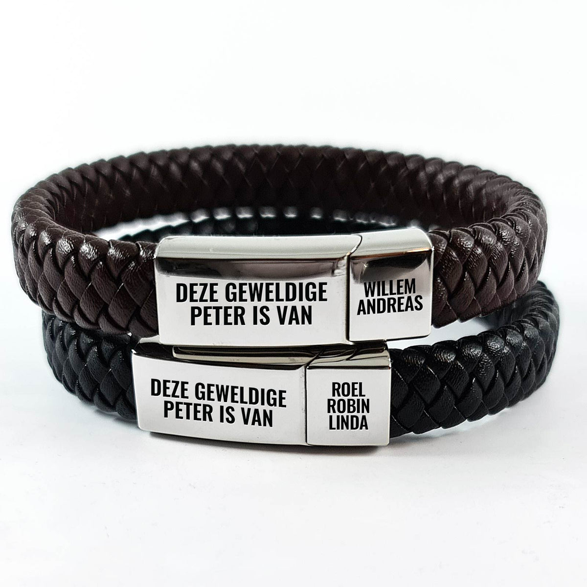 Gepersonaliseerde Armband voor Peter - Bella Mia