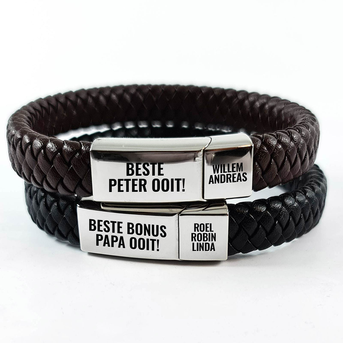 Gepersonaliseerde Armband voor Vaderdag - Bella Mia