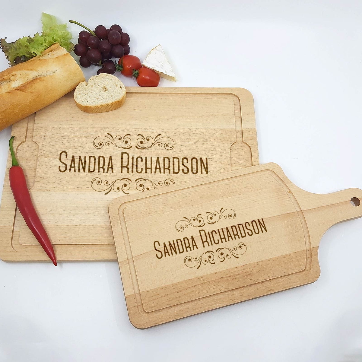 Gepersonaliseerde Snijplank Met Naam - Bella Mia